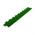 PVC-Klickfliesenrandstück grün 7mm