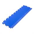 PVC-Klickfliesenrandstück Hammerschlag blau 7mm