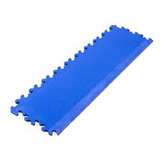 PVC-Klickfliesenrandstück Hammerschlag blau 7mm
