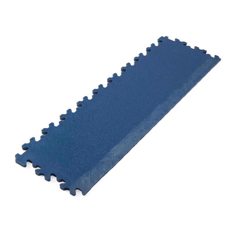 PVC-Klickfliesenrandstück Hammerschlag dunkelblau 7mm