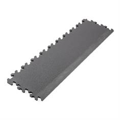 PVC-Klickfliesenrandstück Hammerschlag dunkelgrau 7mm