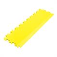 PVC-Klickfliesenrandstück Hammerschlag gelb 7mm