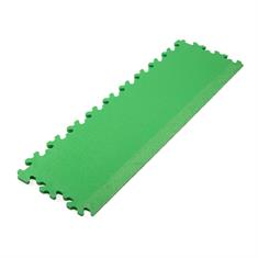 PVC-Klickfliesenrandstück Hammerschlag grün 7mm