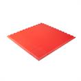 PVC-Klickfliesenrandstück Hammerschlag rot 7mm