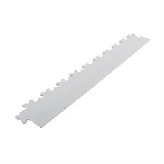 PVC-Klickfliesenrandstück hellgrau 4mm