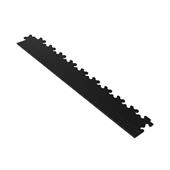 PVC-Klickfliesenrandstück schwarz 4mm ECO