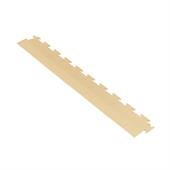 PVC-Klickfliesenrandstück Tränenblech beige 4mm