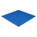 PVC-Klickfliesenrandstück Tränenblech blau 4mm