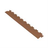 PVC-Klickfliesenrandstück Tränenblech braun 4mm