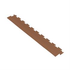 PVC-Klickfliesenrandstück Tränenblech braun 4mm