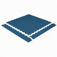 PVC-Klickfliesenrandstück Tränenblech dunkelblau 4mm