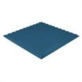PVC-Klickfliesenrandstück Tränenblech dunkelblau 4mm