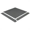 PVC-Klickfliesenrandstück Tränenblech dunkelgrau 4mm