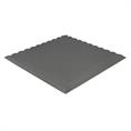 PVC-Klickfliesenrandstück Tränenblech dunkelgrau 4mm