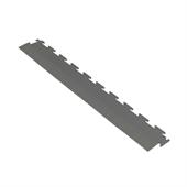 PVC-Klickfliesenrandstück Tränenblech dunkelgrau 4mm