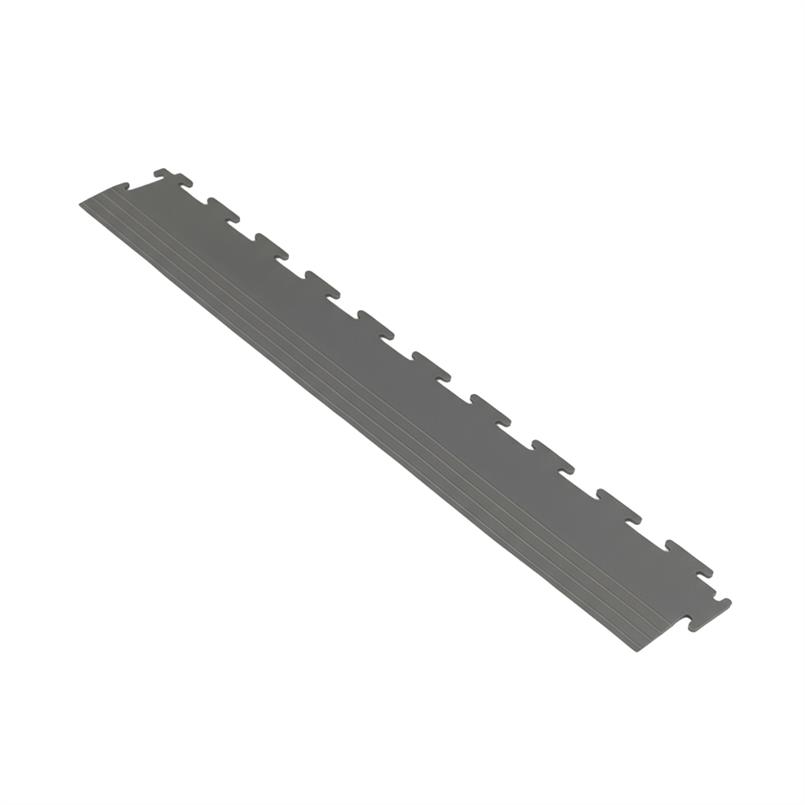 PVC-Klickfliesenrandstück Tränenblech dunkelgrau 4mm