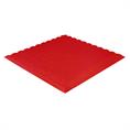 PVC-Klickfliesenrandstück Tränenblech rot 4mm