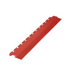 PVC-Klickfliesenrandstück Tränenblech rot 4mm