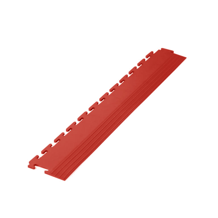 PVC-Klickfliesenrandstück Tränenblech rot 4mm