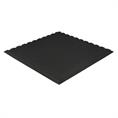 PVC-Klickfliesenrandstück Tränenblech Schwarz 4mm