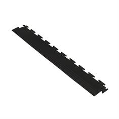 PVC-Klickfliesenrandstück Tränenblech Schwarz 4mm