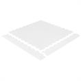 PVC-Klickfliesenrandstück Tränenblech weiß 4mm
