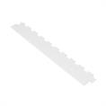 PVC-Klickfliesenrandstück Tränenblech weiß 4mm