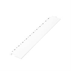PVC-Klickfliesenrandstück Tränenblech weiß 4mm