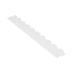 PVC-Klickfliesenrandstück Tränenblech weiß 4mm