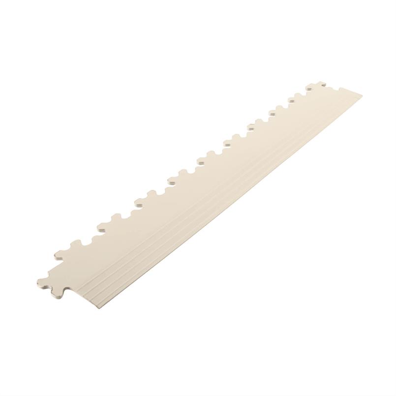 PVC-Klickfliesenrandstück weiß 7mm