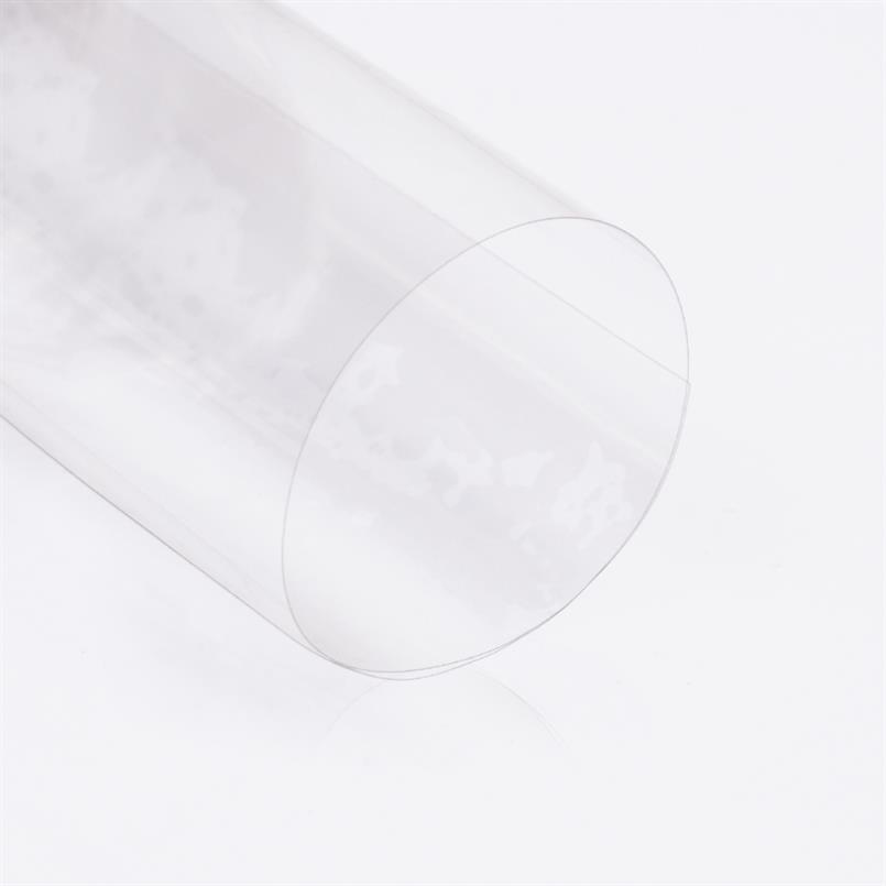 PVC Platte  590mm  x 450mm x  1,0 mm transparent ohne Schutzfolie 