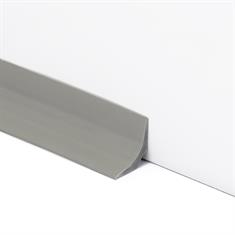 PVC Sockelleiste grau BxH=25x25mm (L=25m)