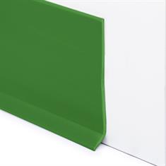 PVC Sockelleiste grün 100x2,8mm (L=25m)