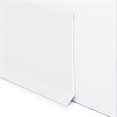 PVC Sockelleiste weiß 100x2,8mm (L=25m)