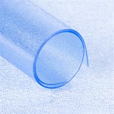 PVC Streifen transparent mit Hammerschlag Motiv 2mm (100cm)