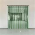 PVC Streifenvorhang grün 300x3mm (L=50m)