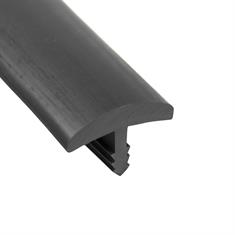 PVC T-Profil schwarz BxH=19x12mm (L=125m)