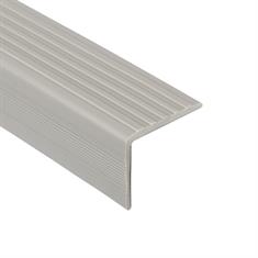 PVC Treppenkante grau LxBxH=1500x50x45mm
