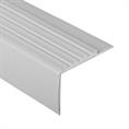PVC Treppenkante hellgrau LxBxH=1500x70x42mm dicke 4mm