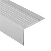 PVC Treppenkante hellgrau LxBxH=1500x70x42mm dicke 4mm