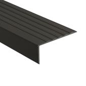 PVC Treppenkante schwarz LxBxH=1500x100x40mm