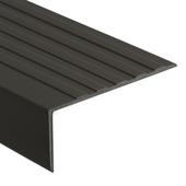 PVC Treppenkante schwarz LxBxH=1500x100x40mm