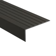 PVC Treppenkante schwarz LxBxH=1500x100x40mm