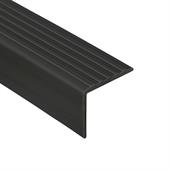 PVC Treppenkante schwarz LxBxH=1500x50x45mm