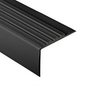 PVC Treppenkante schwarz LxBxH=1500x70x42mm dicke 4mm