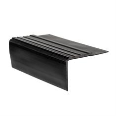PVC Treppenkante schwarz LxBxH=1500x70x42mm dicke 4mm