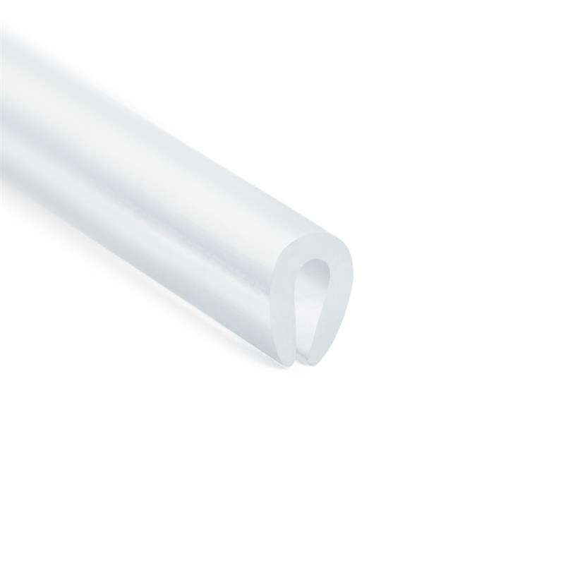PVC U-Profil transparent 2,5mm / BxH=6x8mm (L=50m)