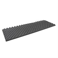 Pyramidenschaum grau 100x35x3cm selbstklebend (Set 10 Stück)