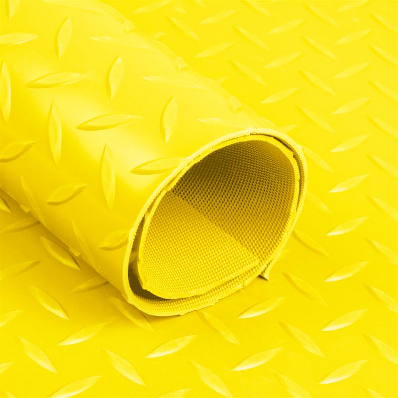 Riffelmatte gelb 2mm (5x1,2m) - Technikplaza