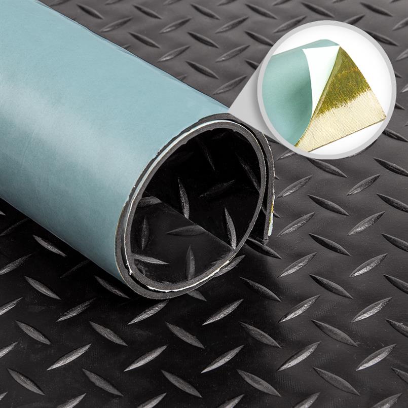 Riffelmatte selbstklebend 3mm (LxB=10x1,2m) - Technikplaza